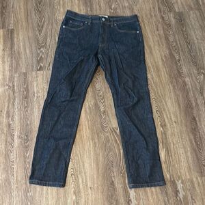 Everlane Men’s slim fit dark denim jeans 32x30